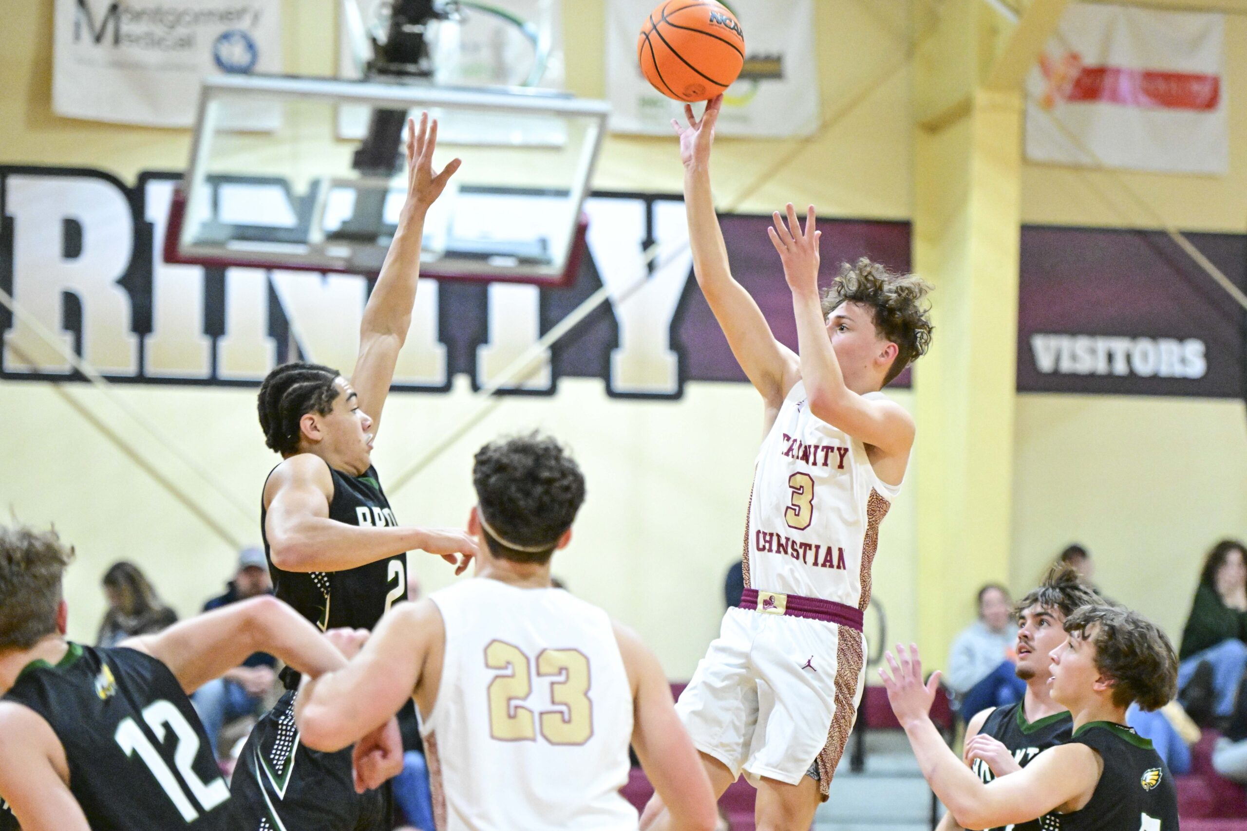 Trinity boys' out to prove they are better than its state ranking, open by beating Braxton County